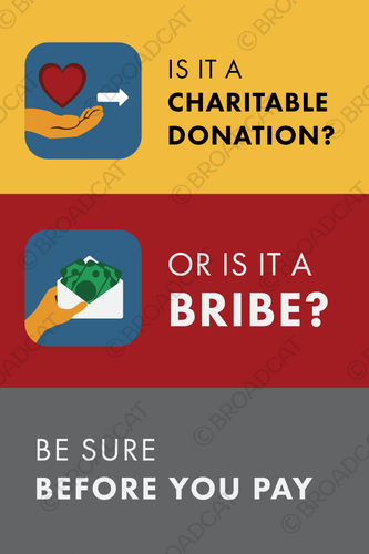 Is it a charitable donation or a bribe?