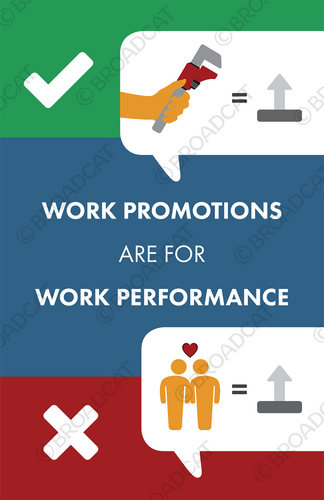 Promotions are for performance
