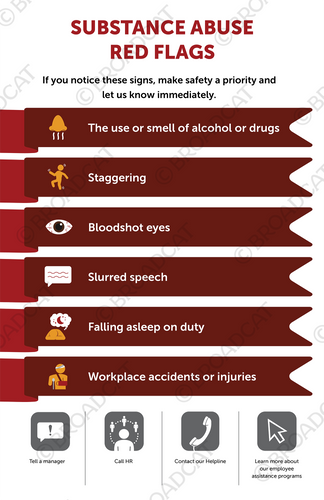 Substance abuse red flags