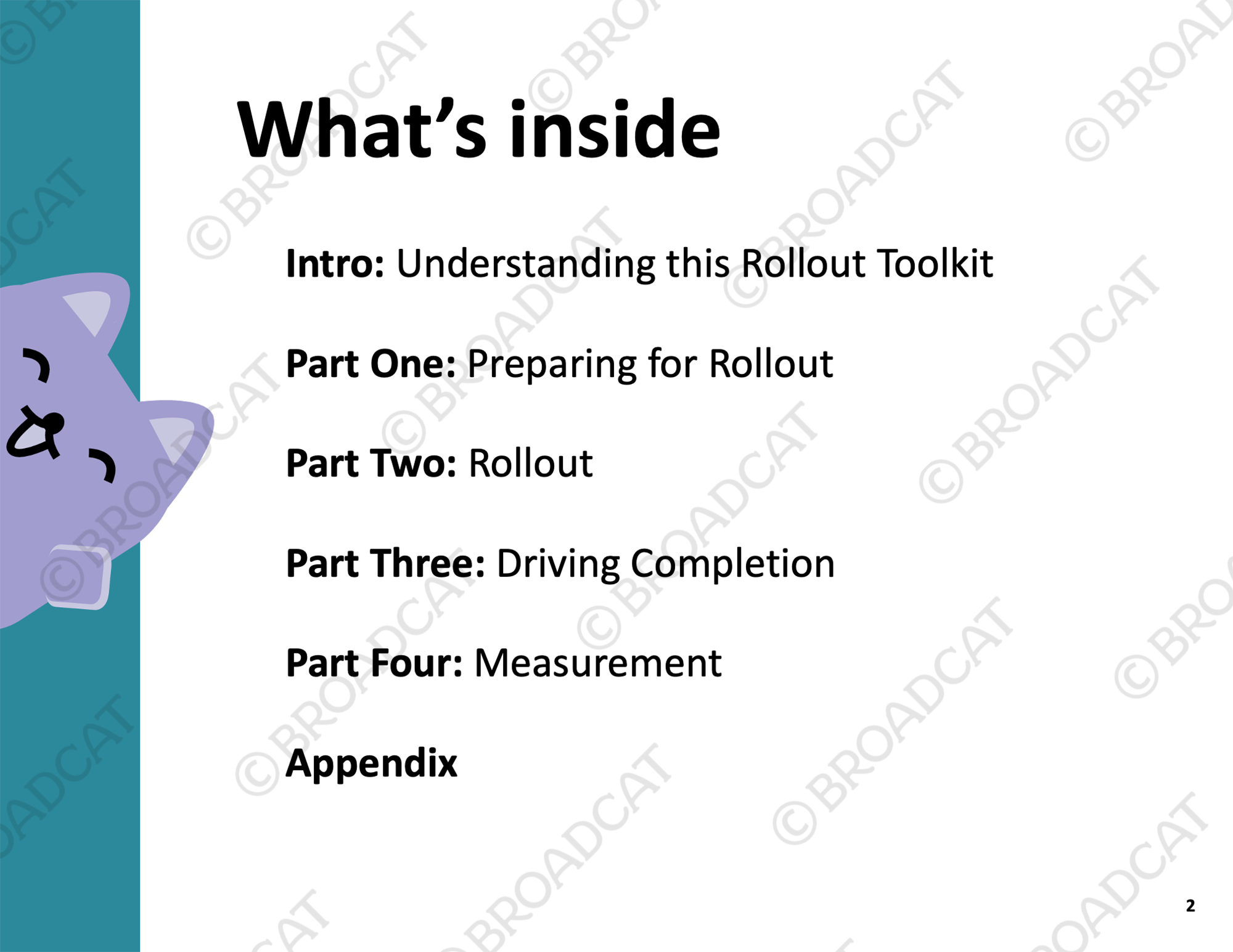 Project Rollout Toolkit