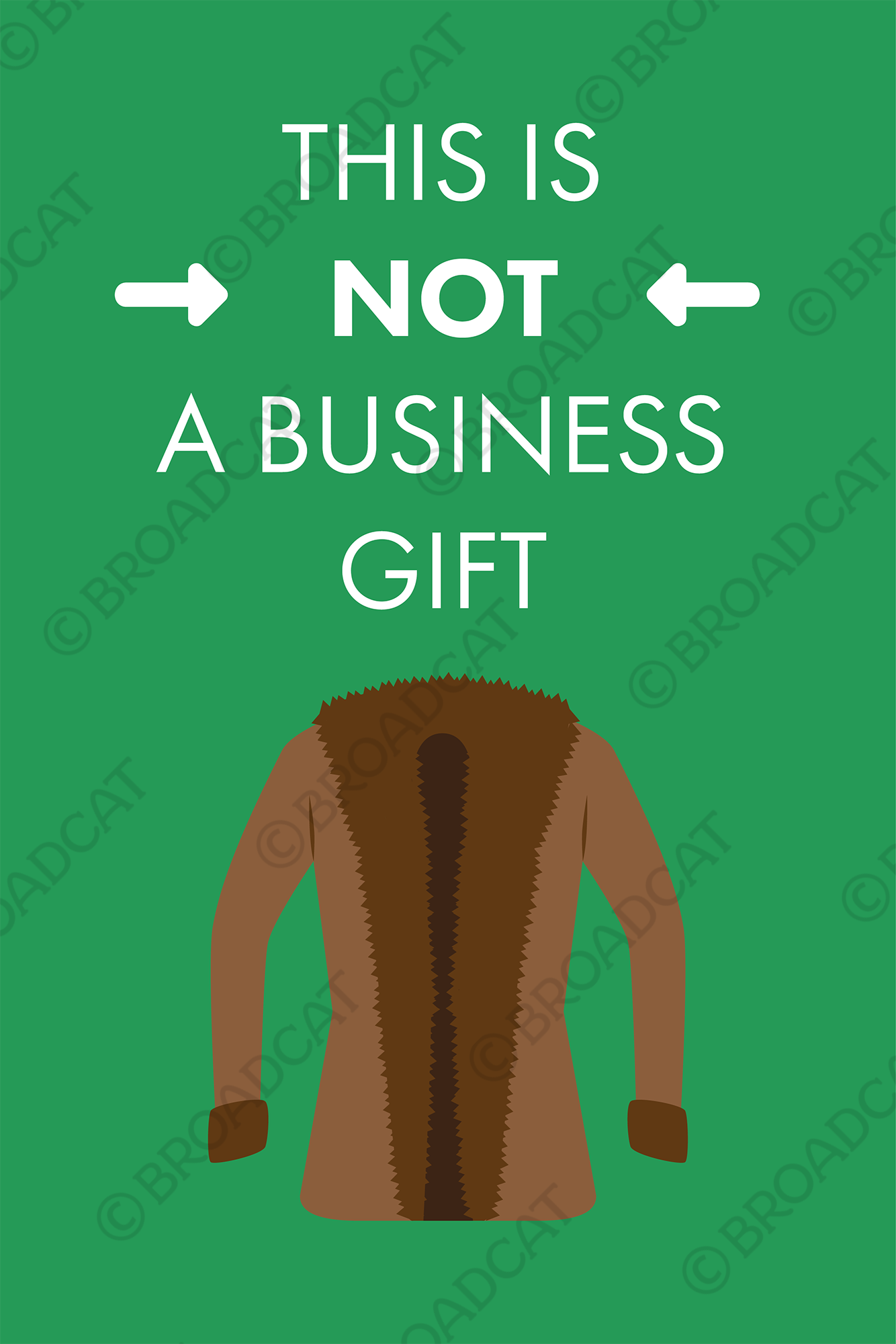 This is not a business gift (fur coat version)