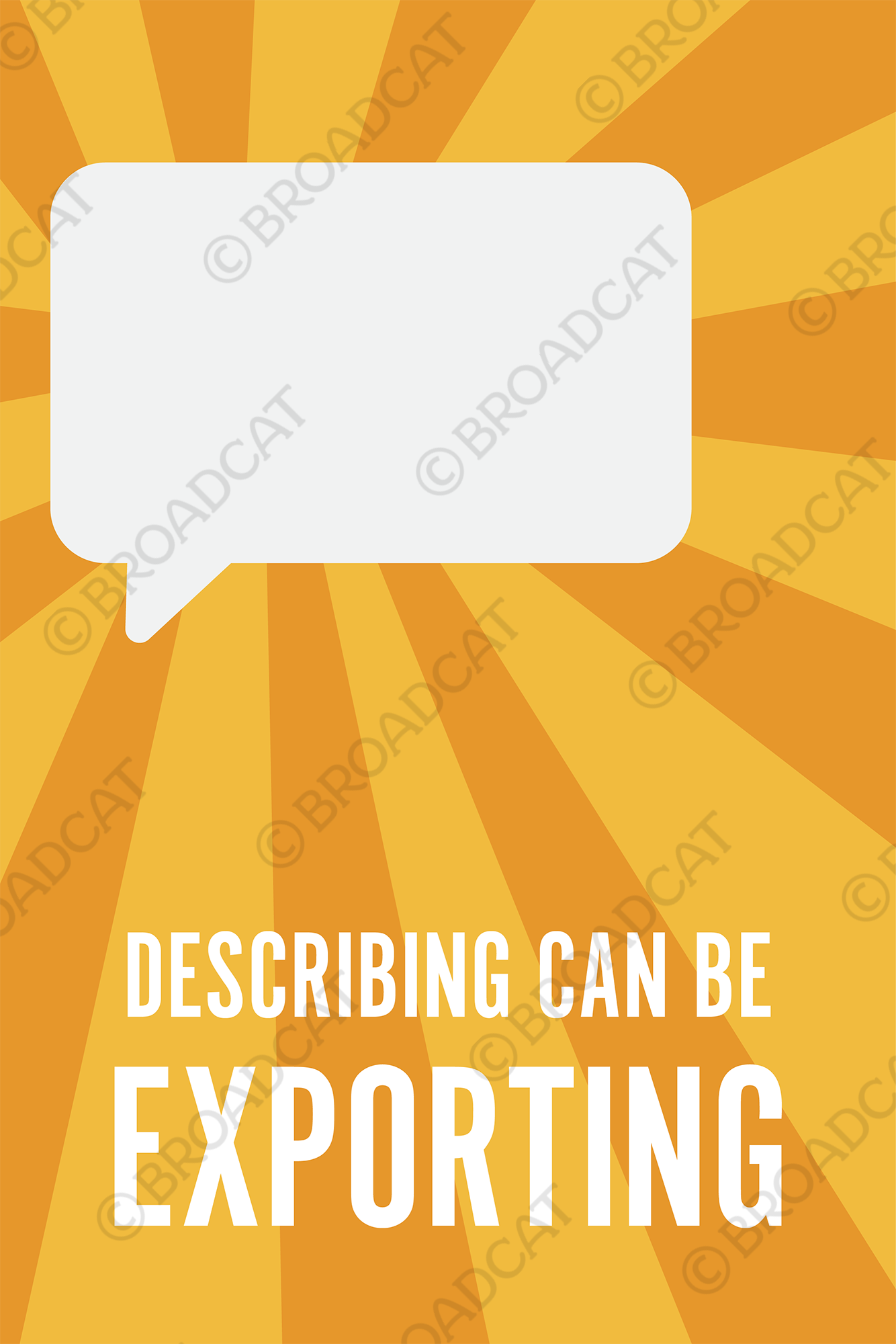 Describing can be exporting