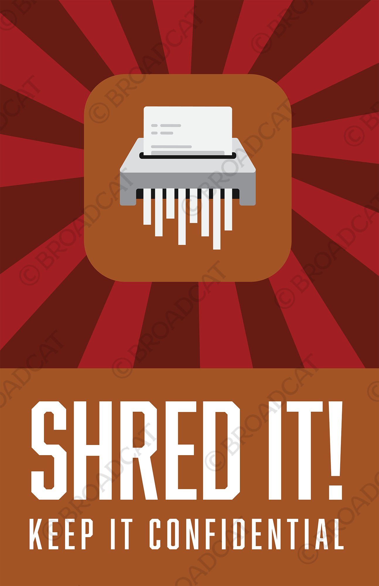 Shred it! (red shredder version)