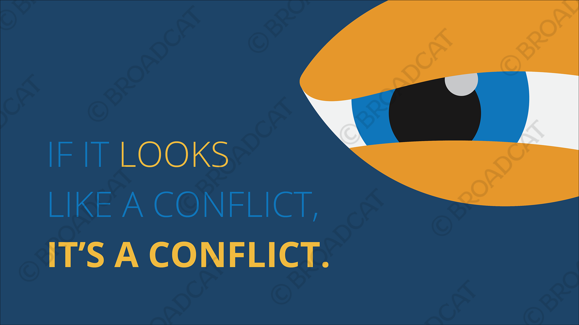 If it looks like a conflict, it's a conflict - horizontal