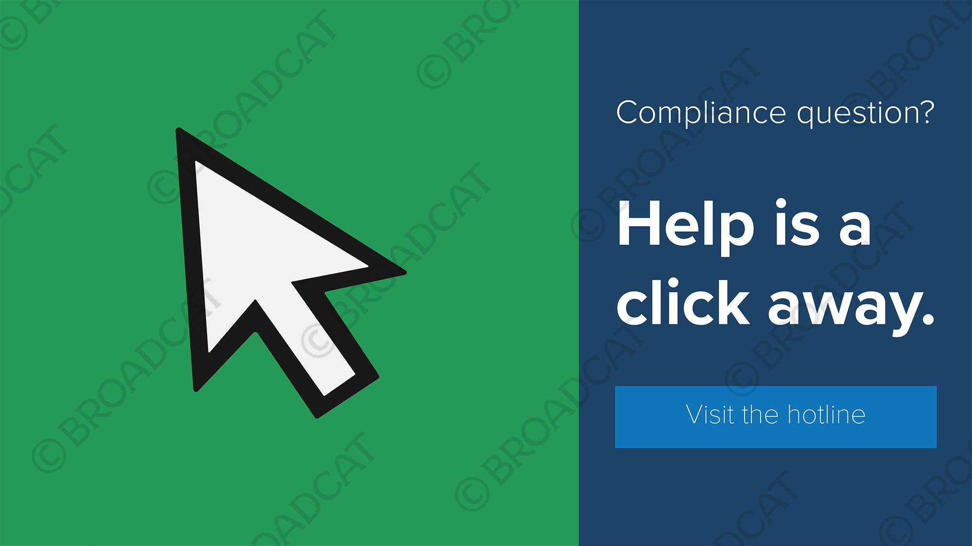 Help is a click away - horizontal