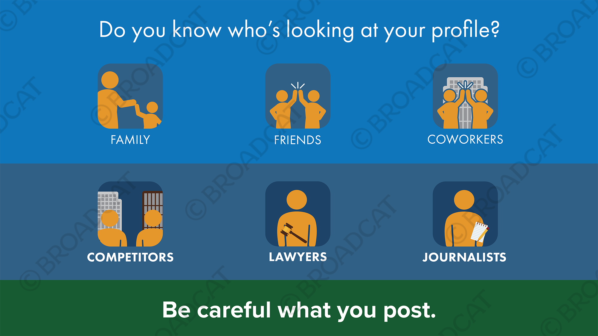 Who's looking at your profile? - horizontal
