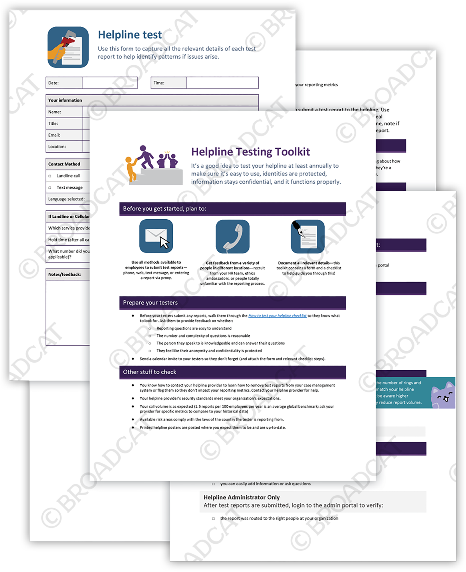 Helpline Testing Toolkit
