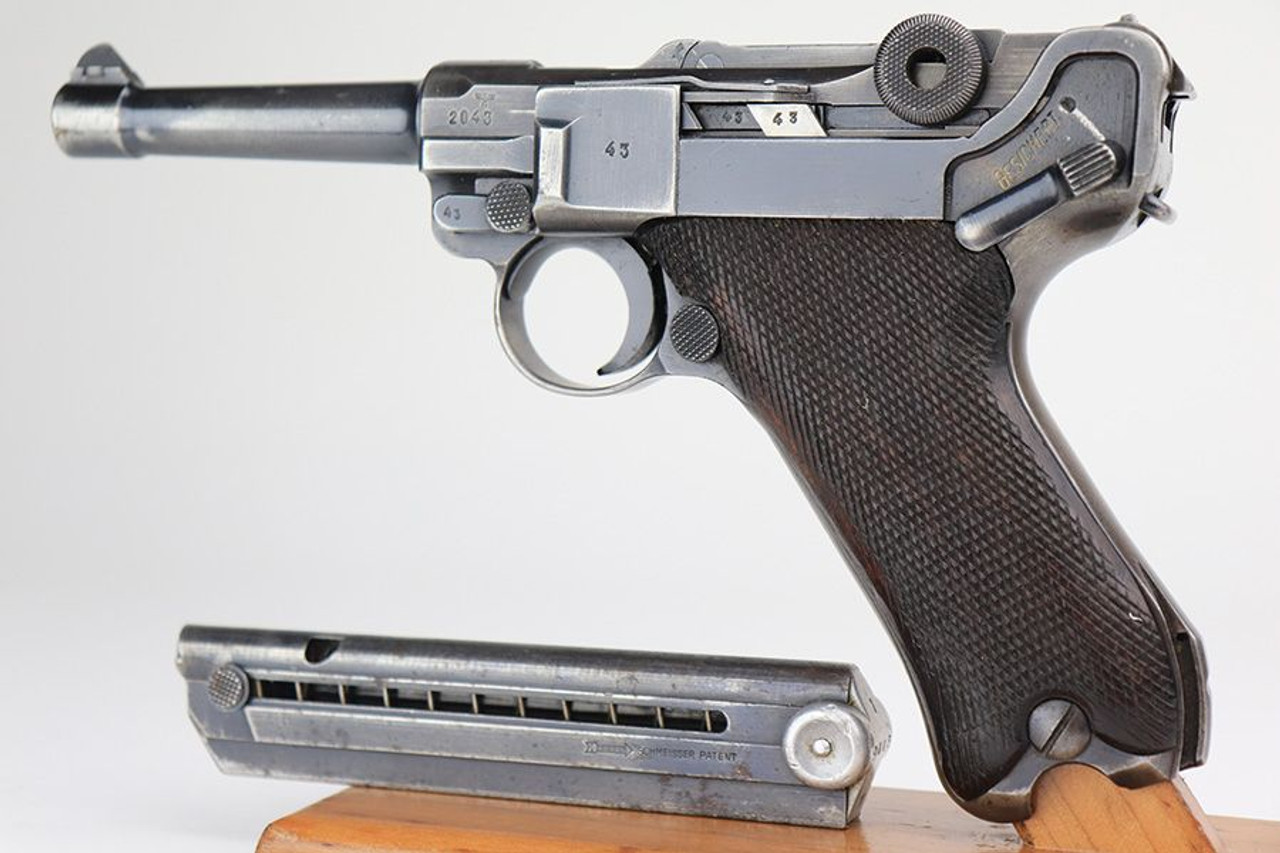 Rare 1940 Mauser Banner Luger - Police Eagle/C - 1