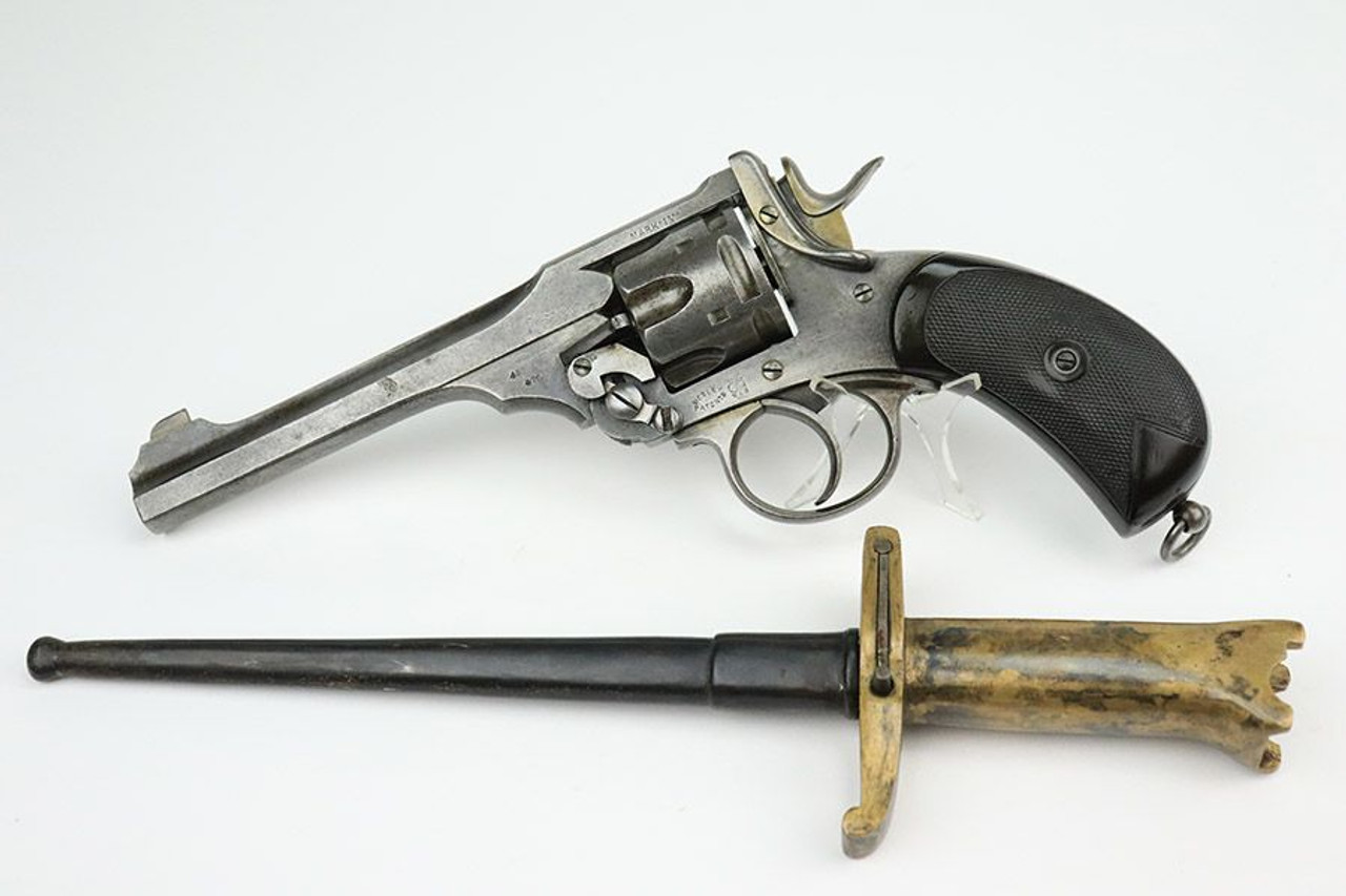 Webley Mark IV Revolver - With Pritchard-Greener Bayo