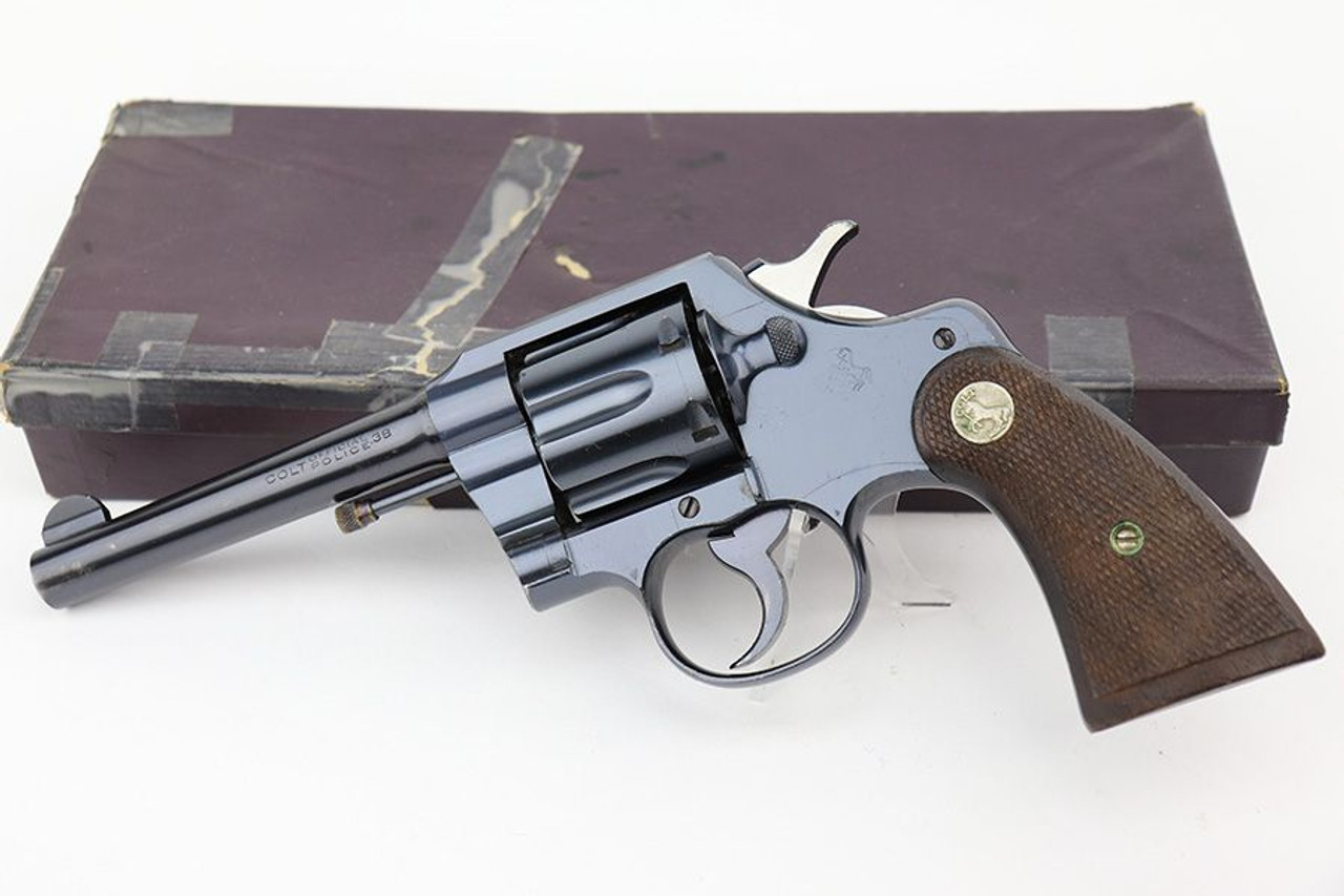 Minty, Boxed 1935 Colt Official Police Revolver - 1