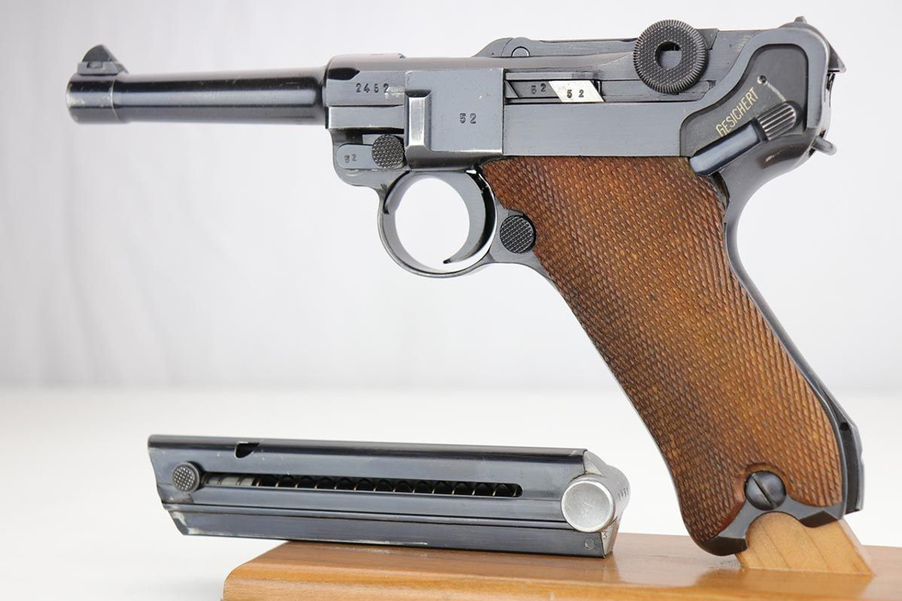 Scarce 1938 Navy Mauser Luger - Matching Magazine - 1