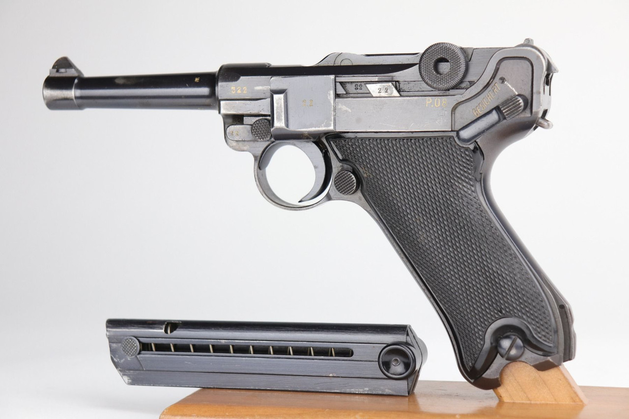 Nazi Black Widow Mauser Luger P.08 - 1