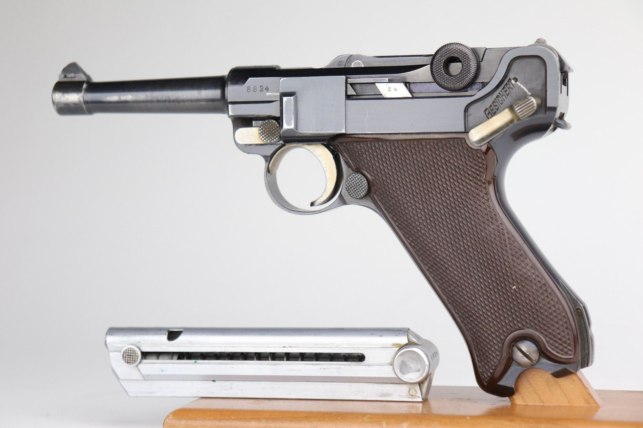 Rare 1937 Krieghoff Luger - Matching Magazine - 1