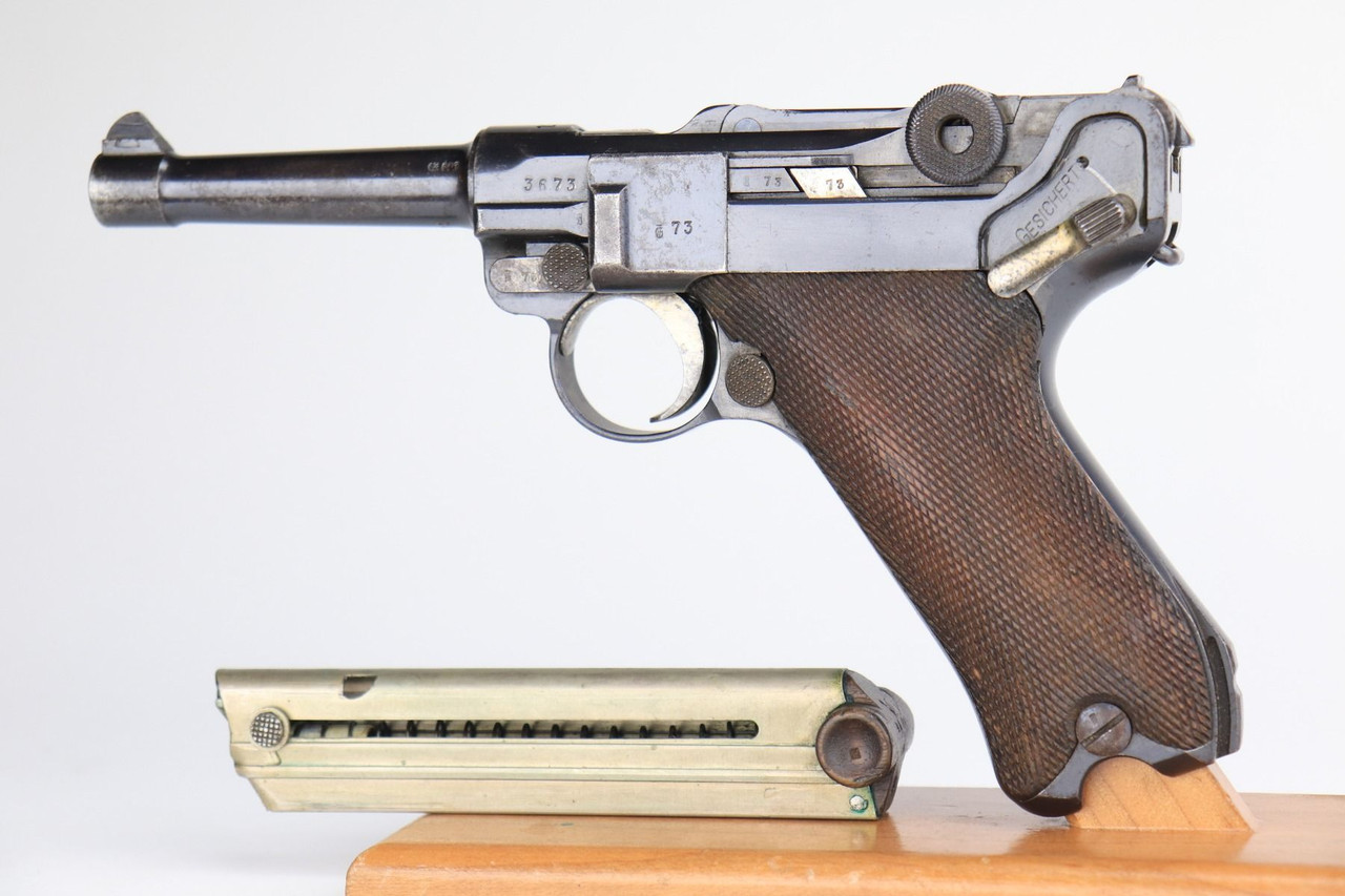 Excellent 1914 Erfurt Luger - 1