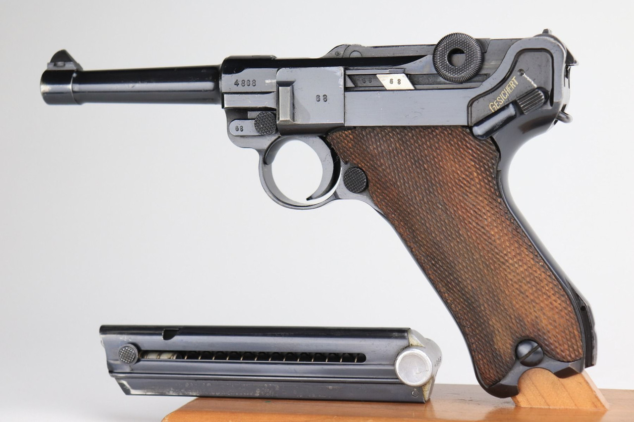 Minty 1938 Nazi Mauser Luger - Matching Magazine - 1