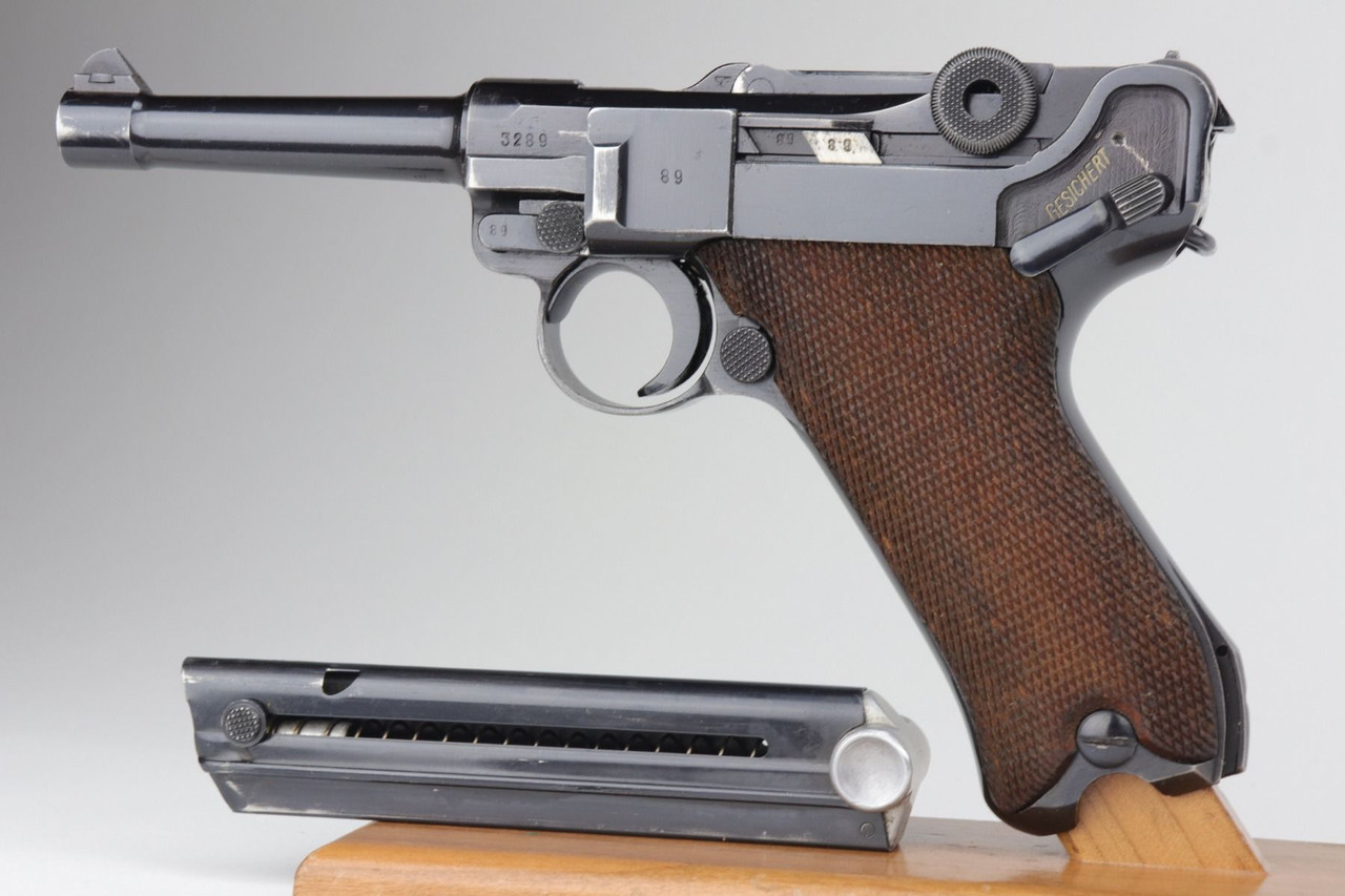 Excellent 1940 Nazi Mauser Luger - 1