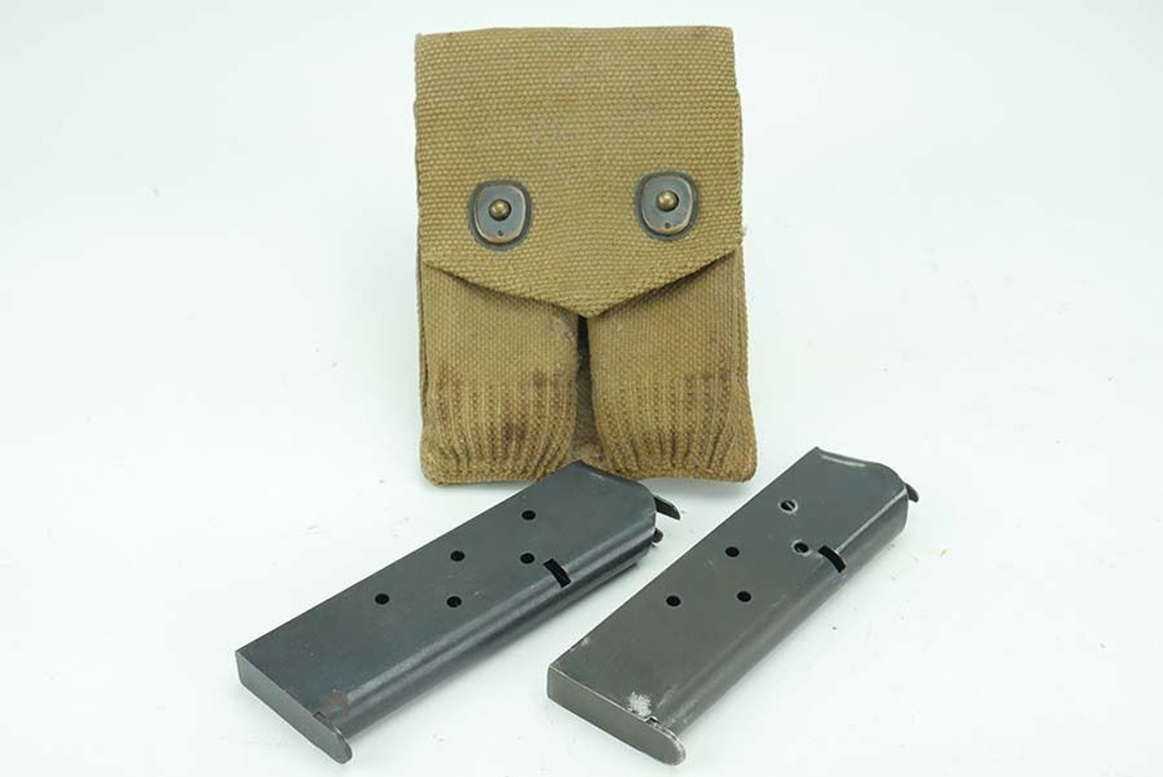 1918 Dated magazine pouch with Two 1911 Magazines