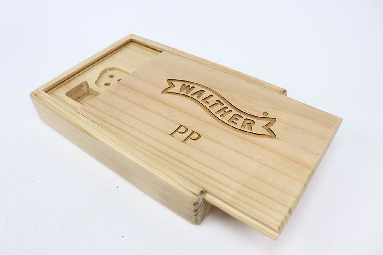 Wooden Walther PP Presentation Case - 1