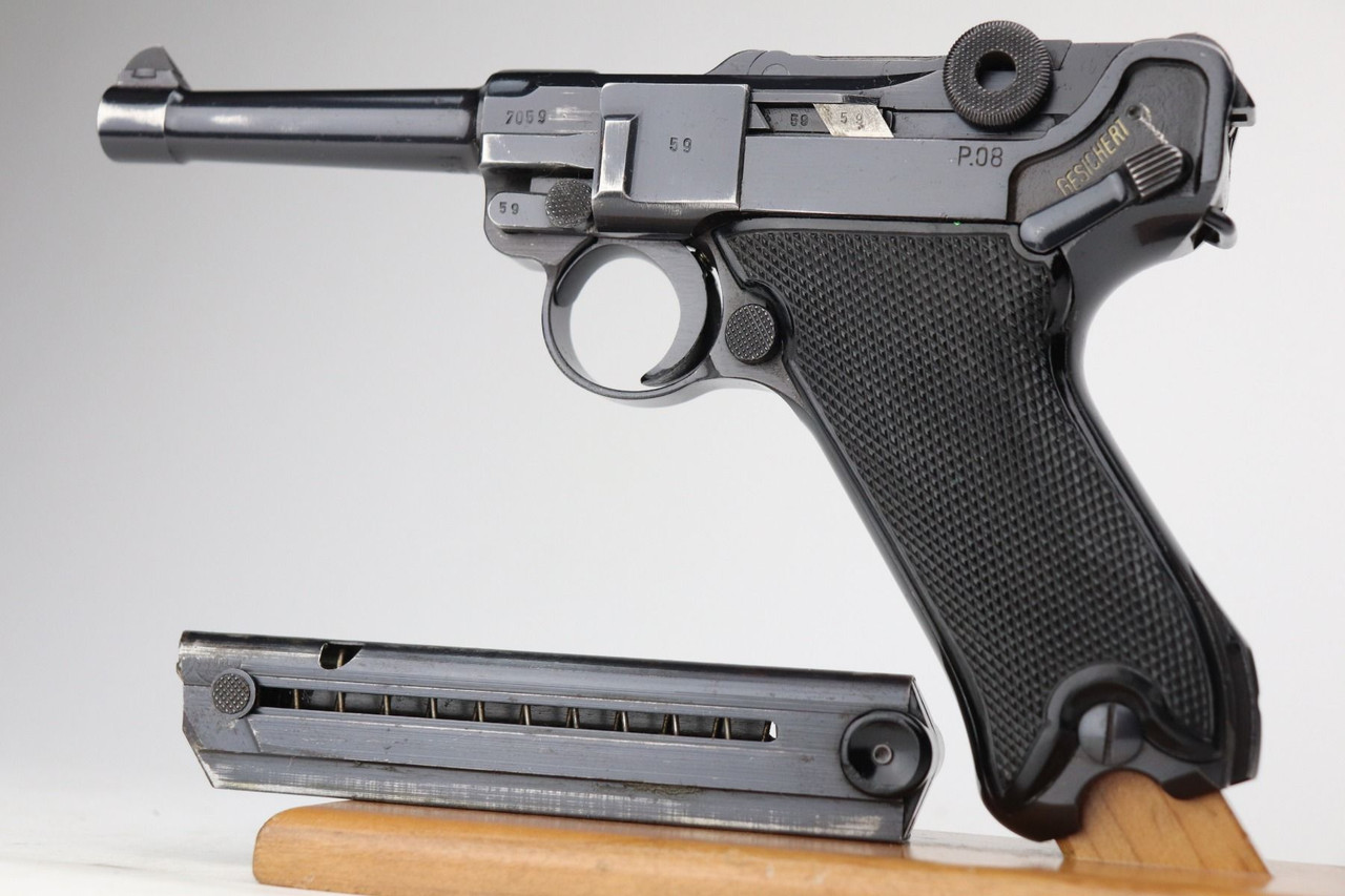 Excellent Black Widow Mauser Luger - 1