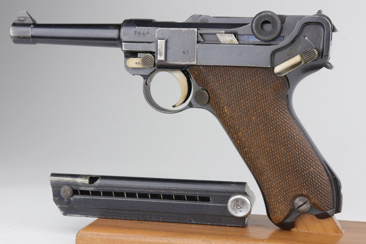 Interesting Double-Date DWM Luger - 1