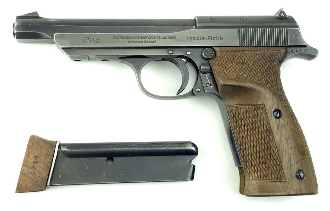 1936 Walther Olympia with Matching Magazine - 1