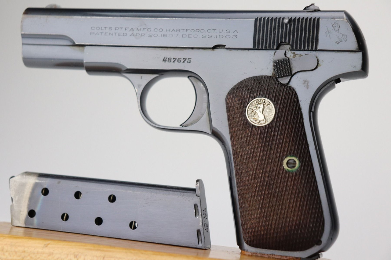 Excellent Colt M1903 Pocket Hammerless - 1