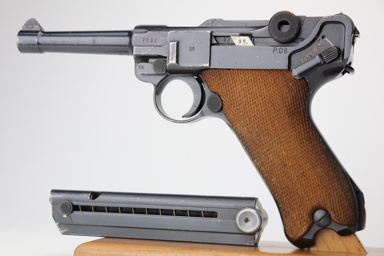 Excellent Nazi Mauser Luger - 1