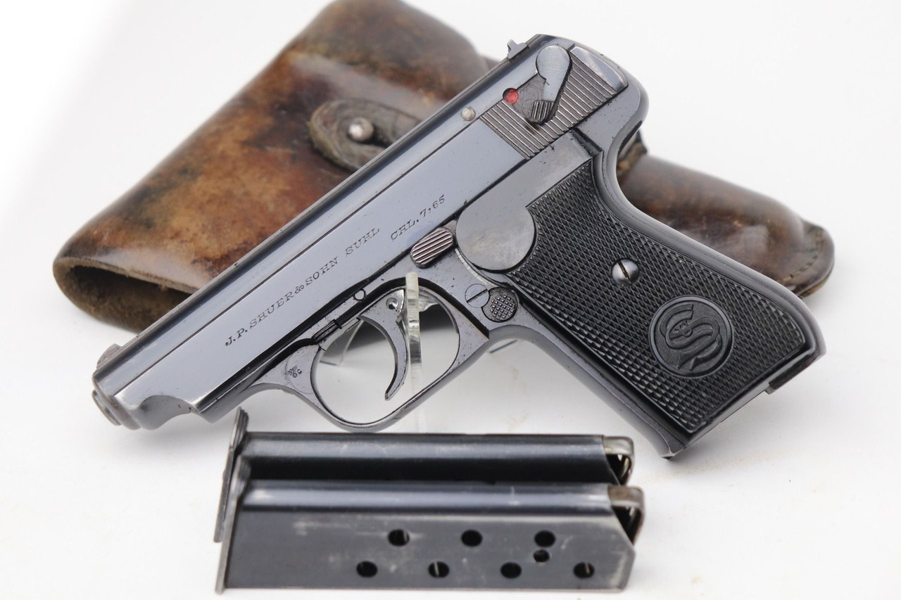 Excellent Police E/C Sauer 38h Rig - Matching Magazine - 1