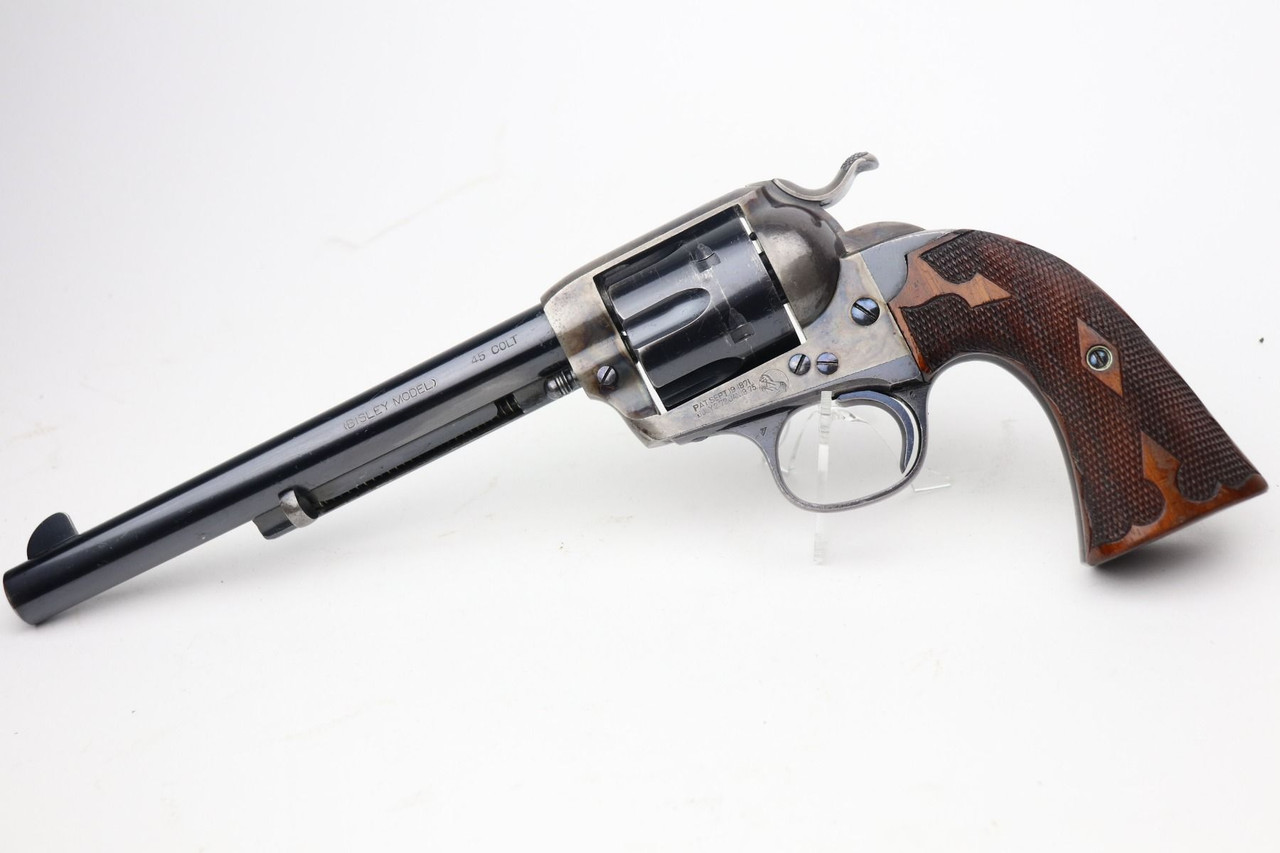 Excellent 1907 Colt Bisley Revolver - 1