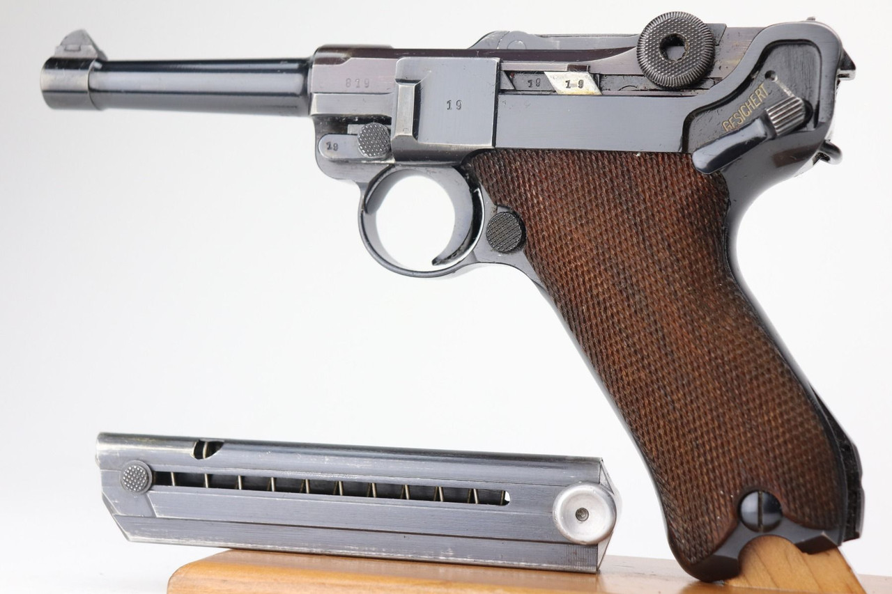 Excellent 1939 Nazi Mauser Luger - 1