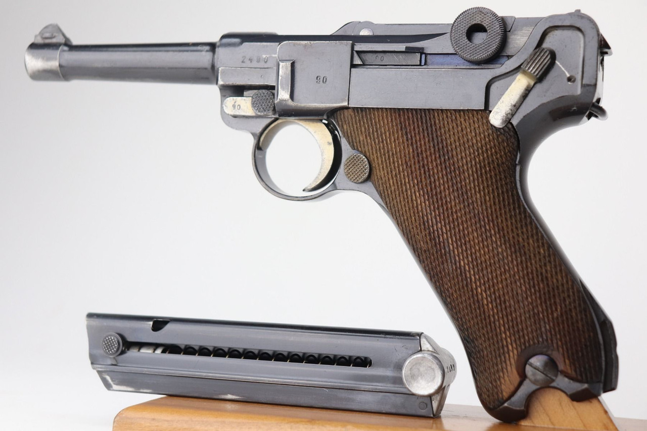 1937 Nazi Mauser Luger - Matching Magazine - 1