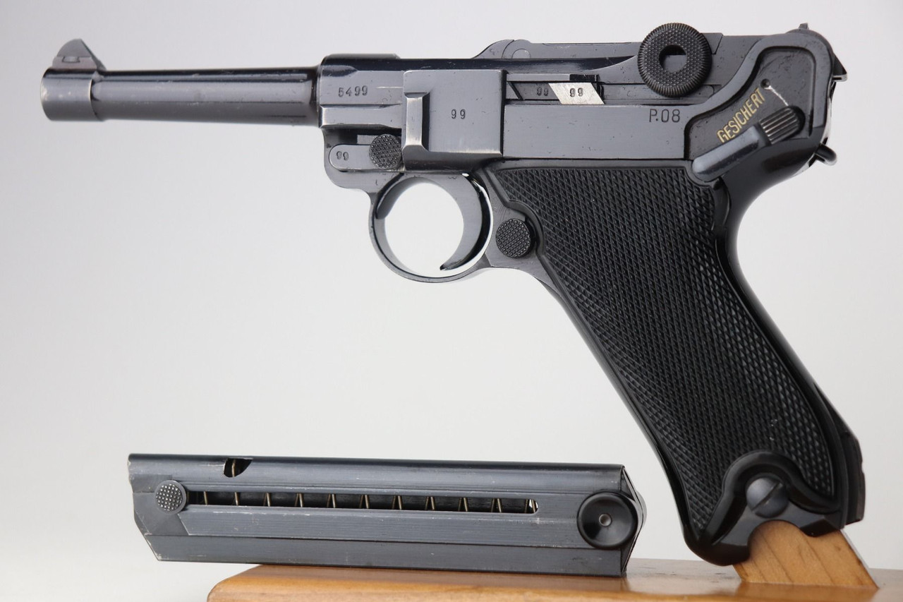 Stunning Nazi Black Widow Luger - 1