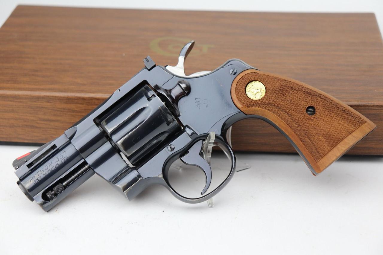 Boxed Colt Python Revolver - 1972 Mfg