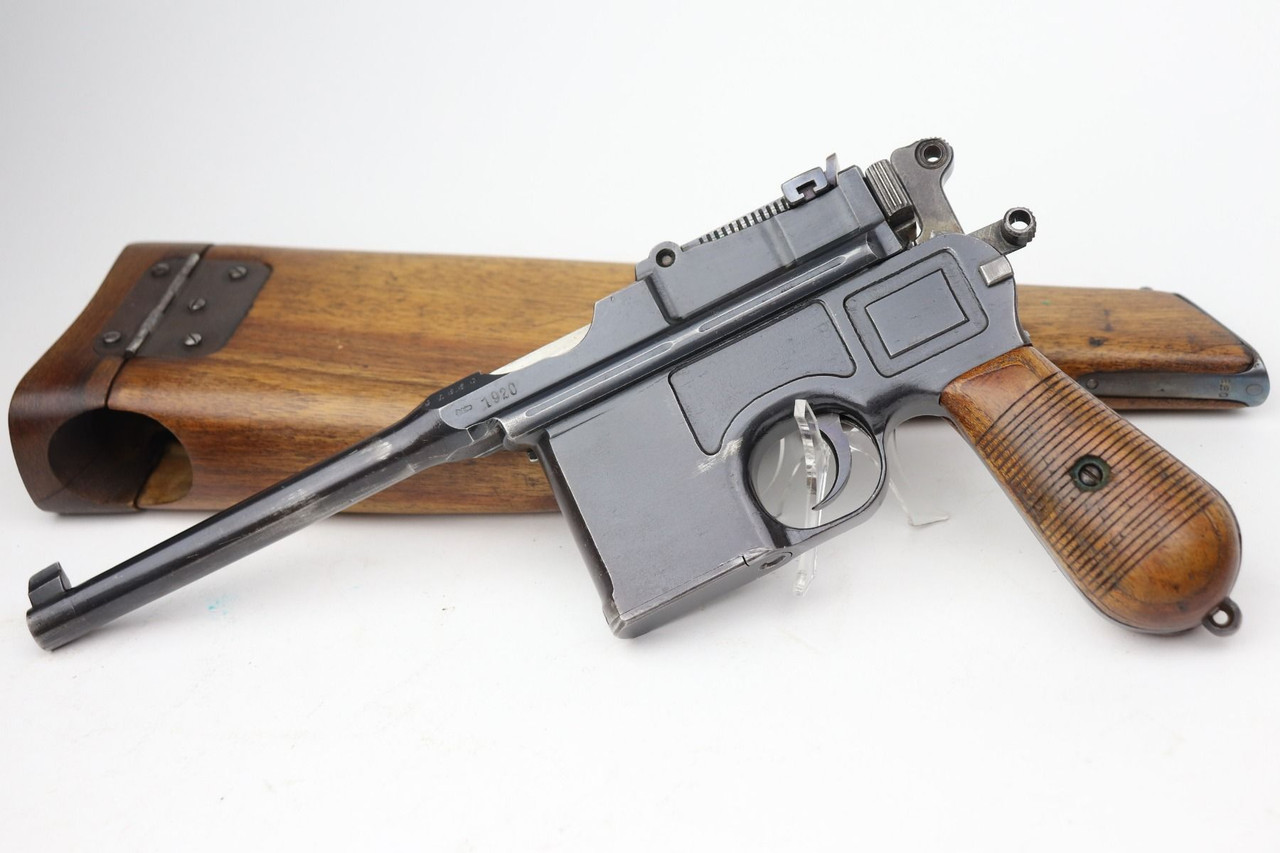 Mauser C96 Broomhandle Rework - Matching Stock - 1