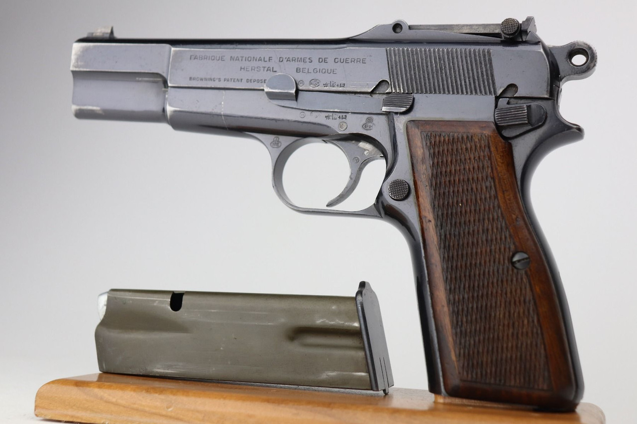 Excellent, Early FN Browning High Power - Belgian Military - 1