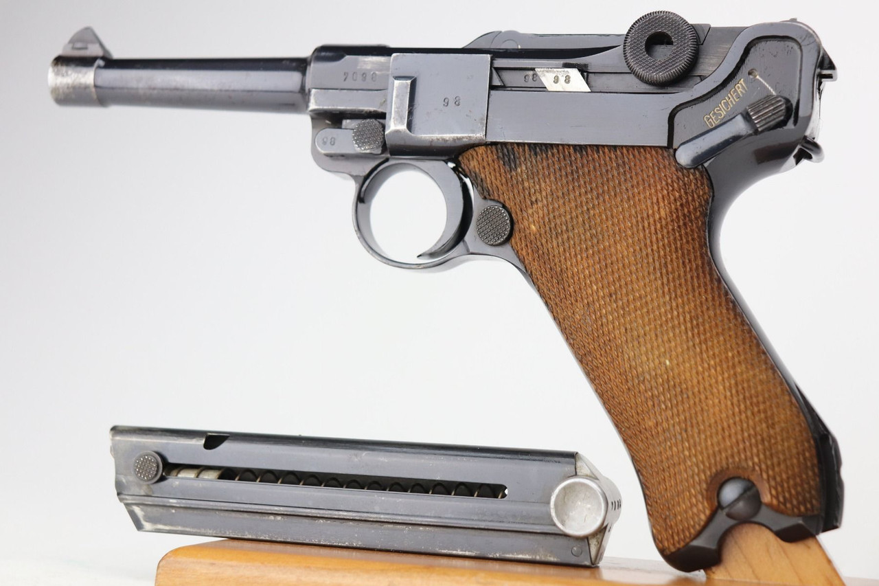 1938 Nazi Mauser Luger - Matching Magazine - 1