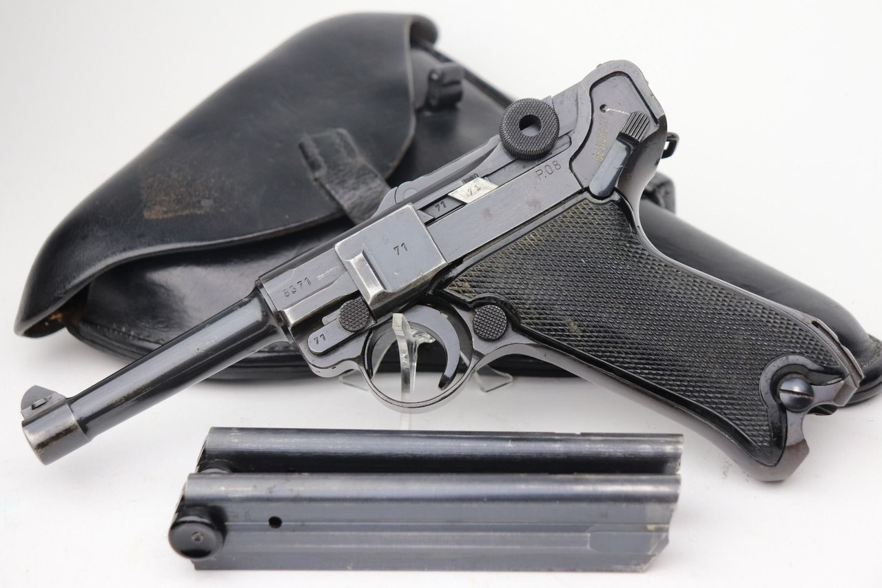 Nazi Black Widow Mauser Luger Rig - 1