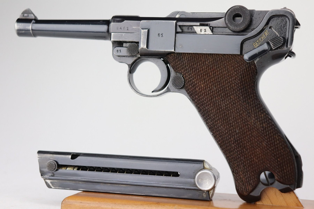 Excellent 1940 Nazi Mauser Luger - 1