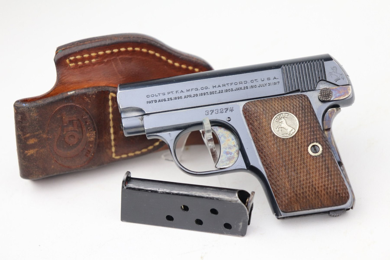 Minty Colt Model 1908 Vest Pocket Rig - 1