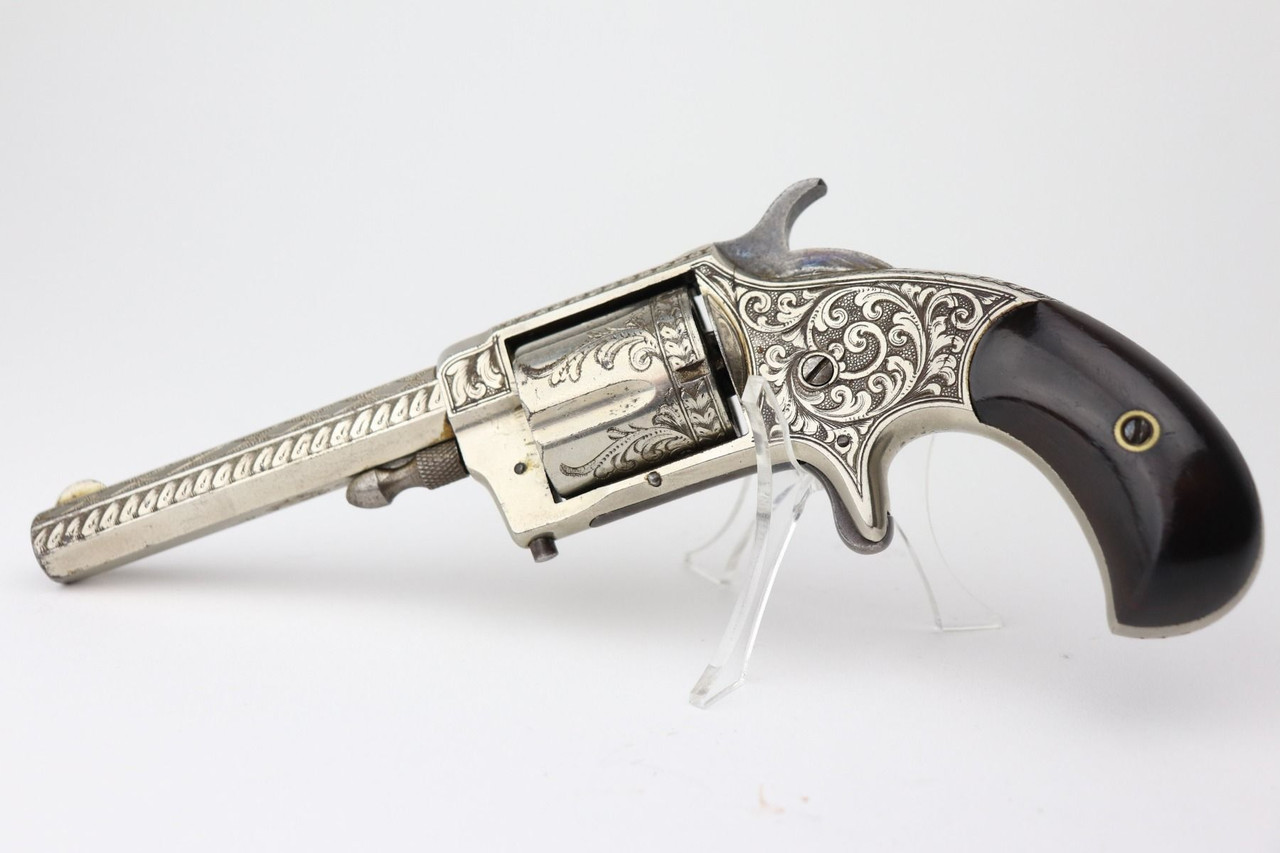 Engraved Whitney No. 2 Pocket Pistol - 1