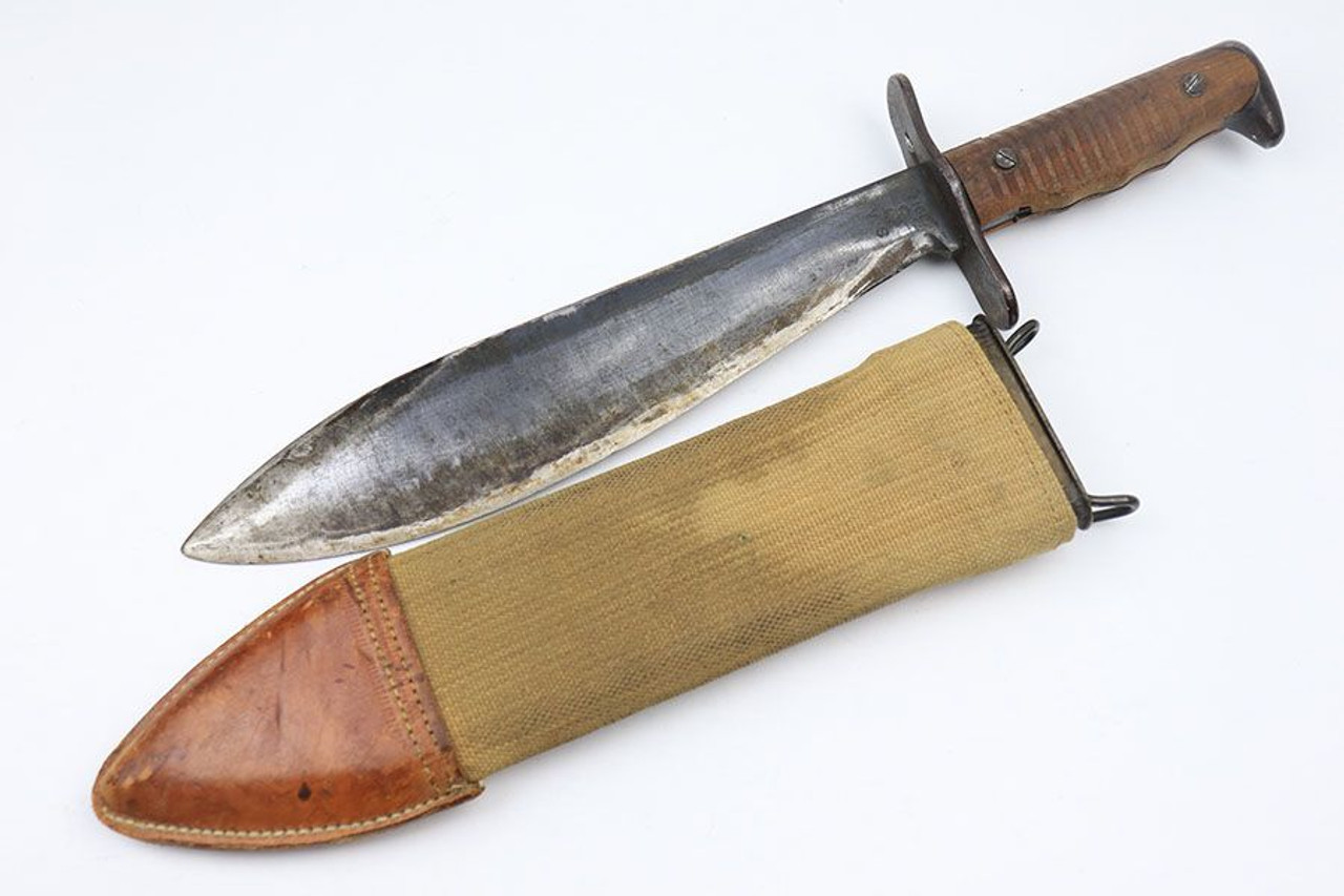 1917 Bolo Knife with Scabbard - 1