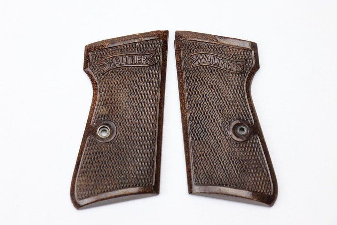 Reddish Brown Walther PP Grips - 1