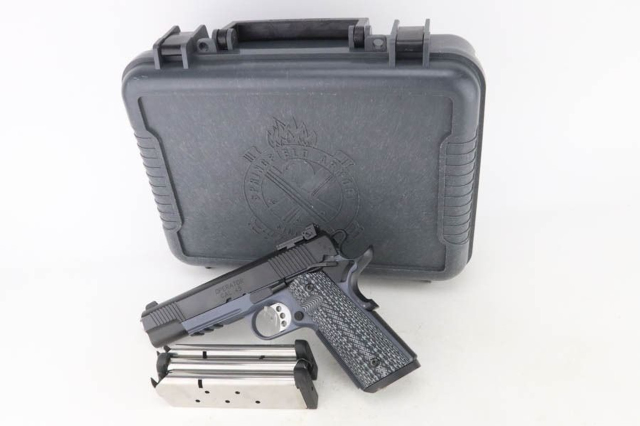 Excellent Cased Springfield Armory TRP Operator