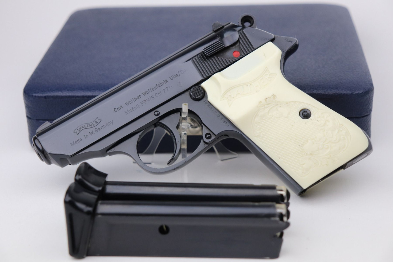 Mint Walther PPK/S - Presentation Case & Grips - 1