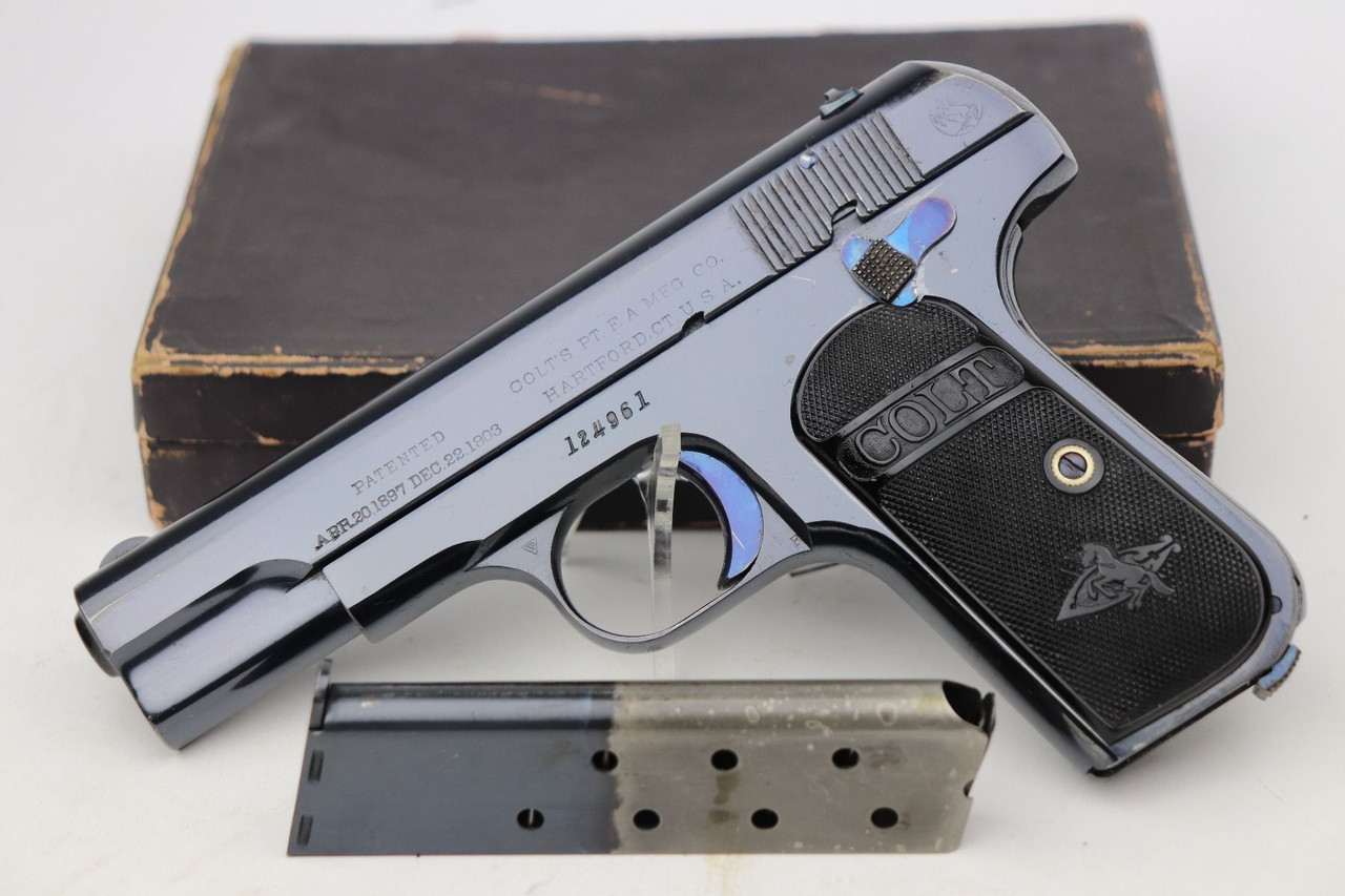 Minty, Boxed Colt M1903 Pocket Hammerless - 1