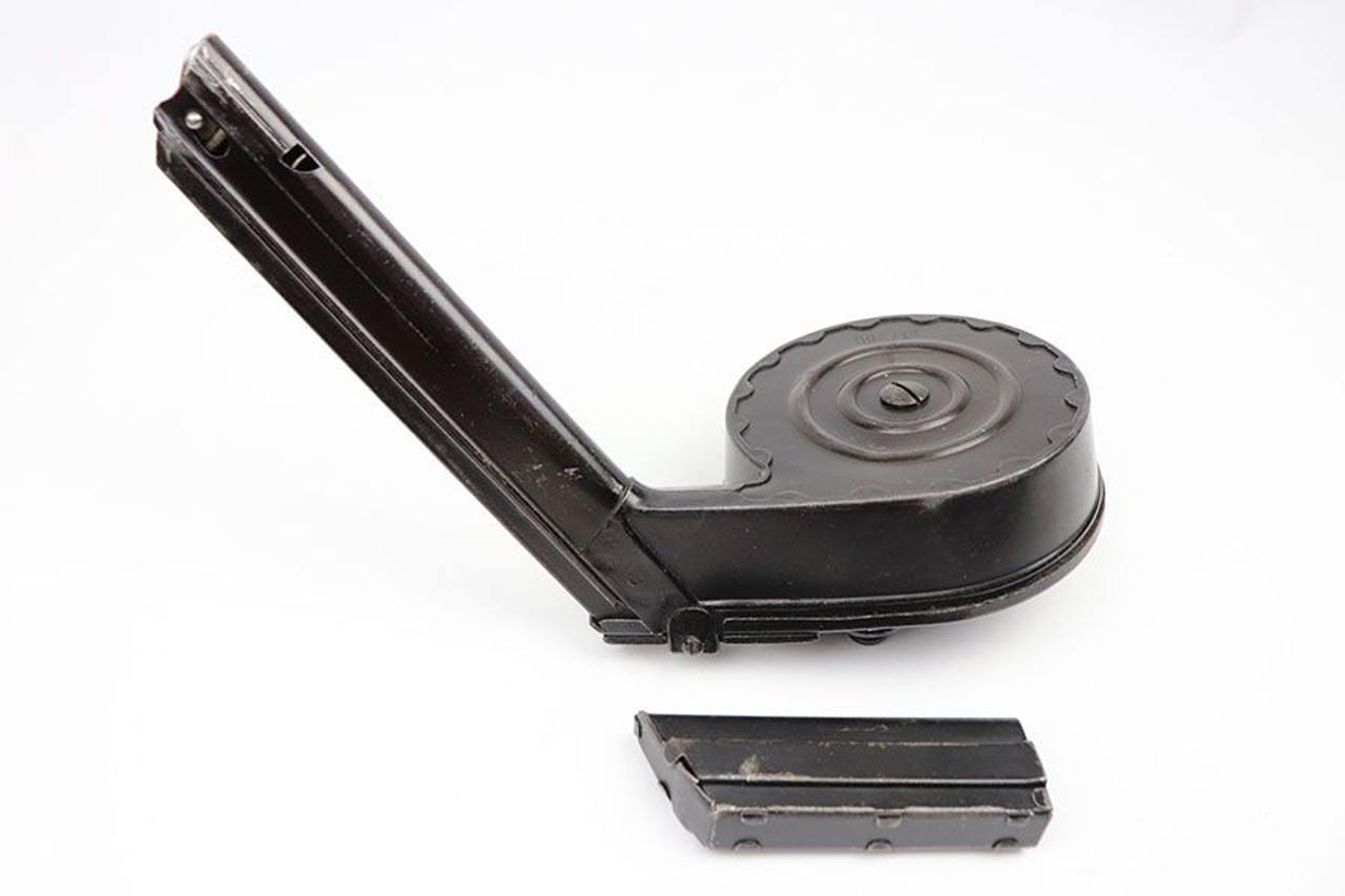 Snail Drum Luger Magazine with Dust Cover - 1