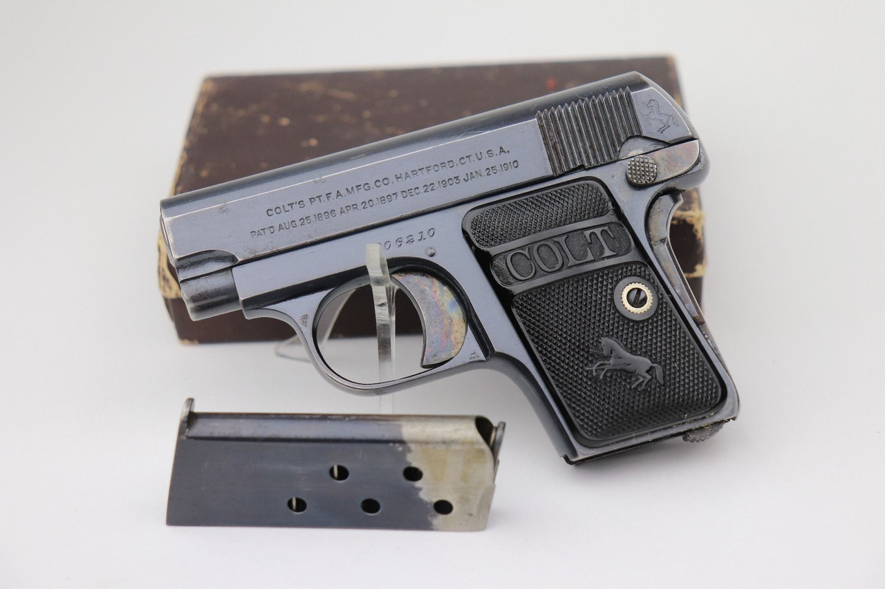 Excellent, Boxed Colt M1908 Vest Pocket - 1919 Mfg - 1