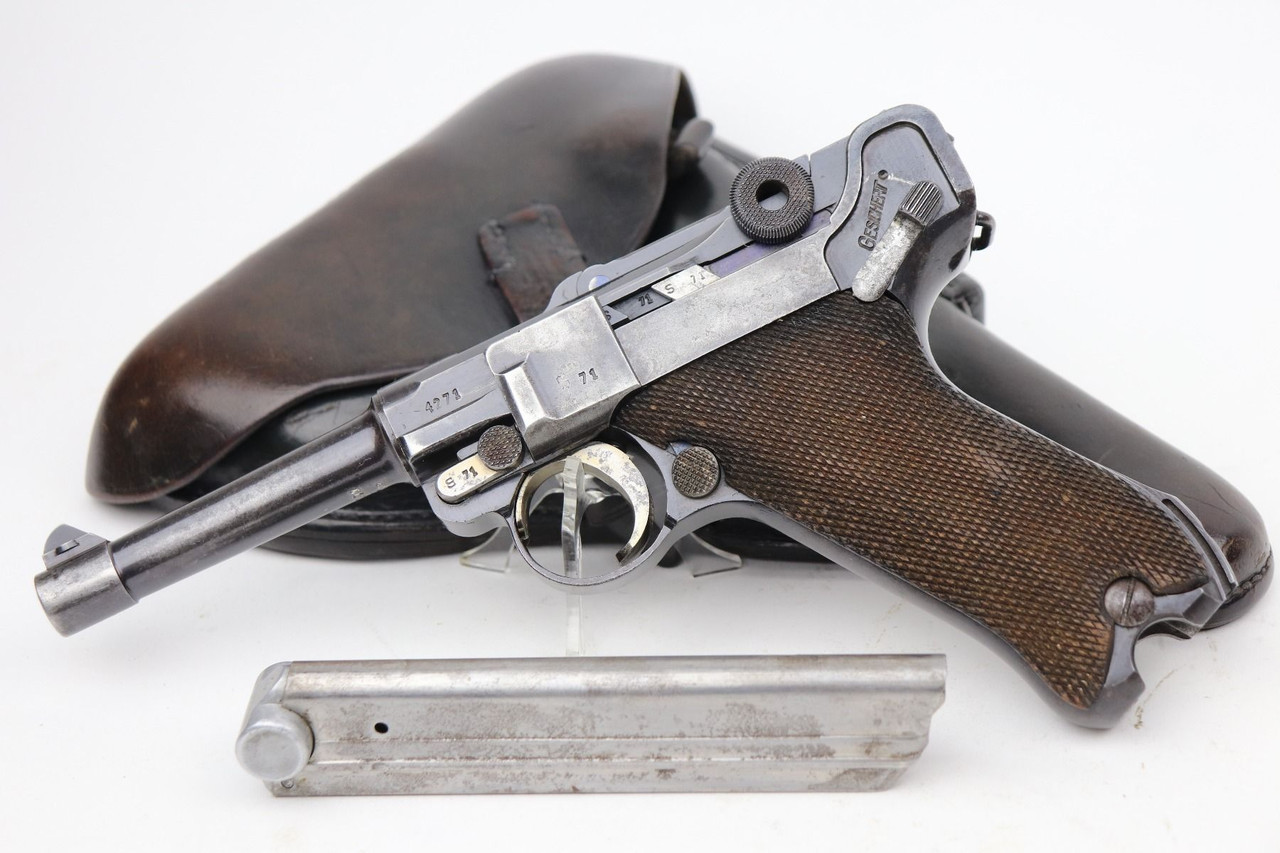 K Date Mauser Luger Rig - Matching Magazine - 1