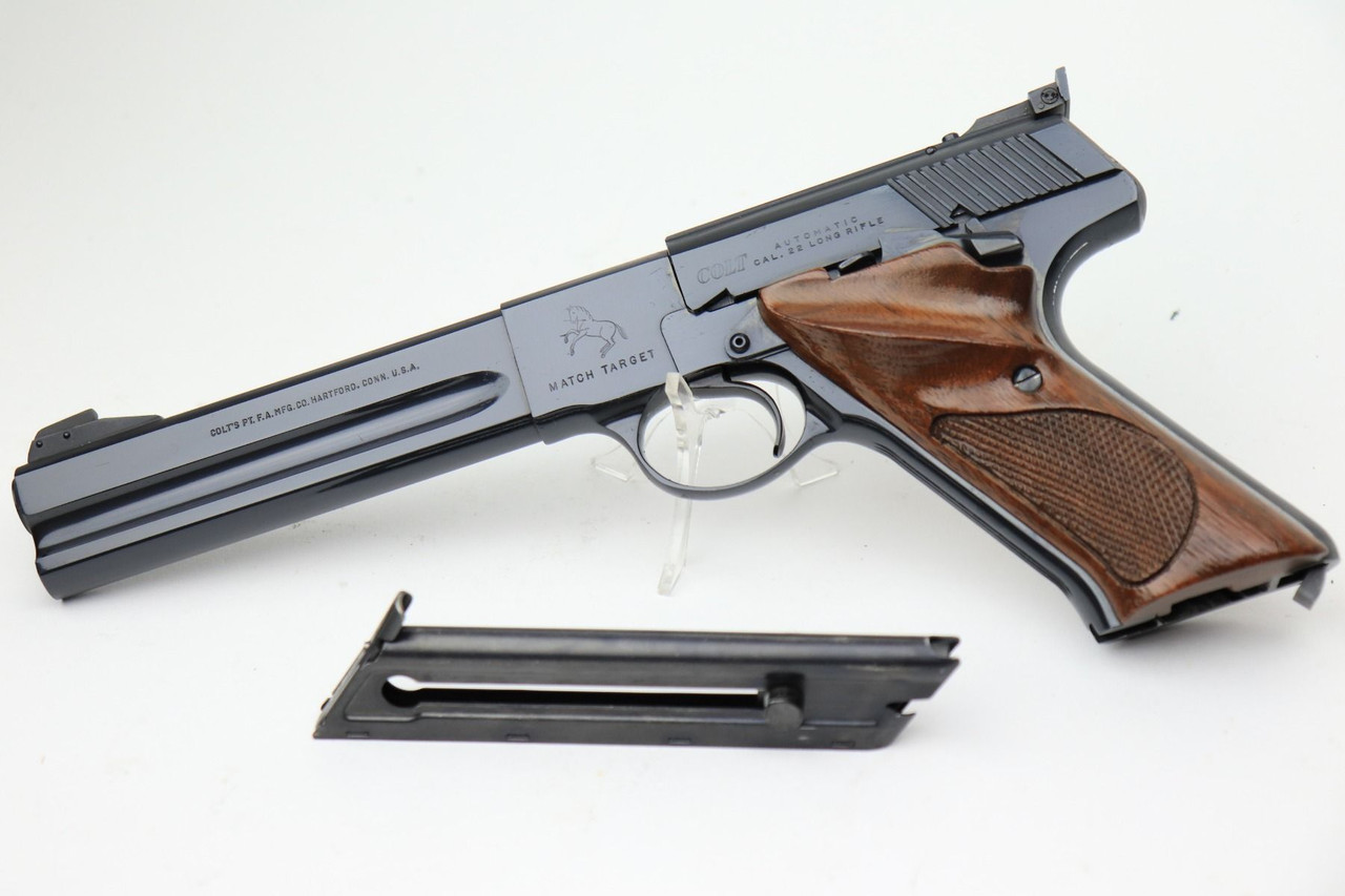 Mint Colt Match Target Pistol - 1976 Mfg - 1