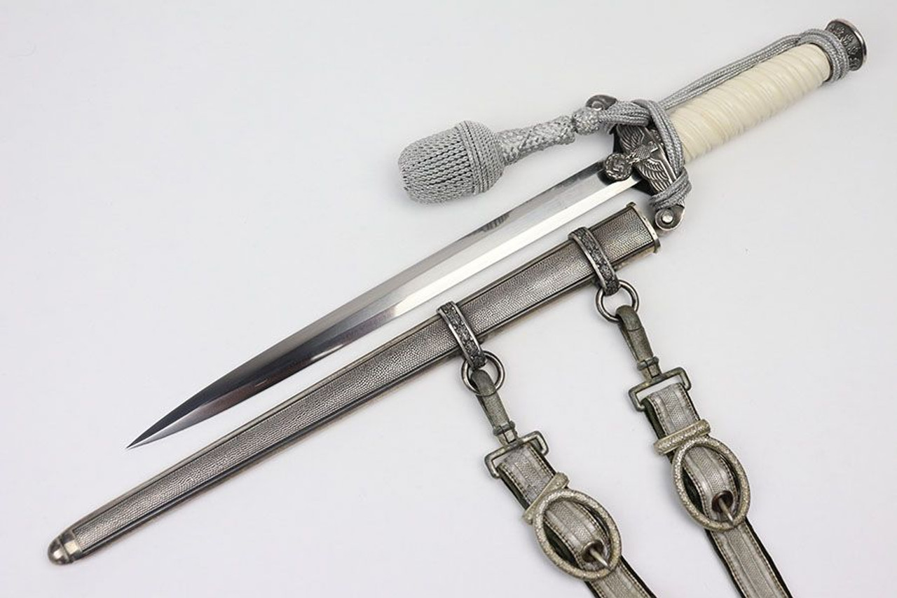 Nazi Army Dagger with Hanger & Portepee - 1
